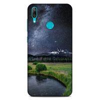 Lopard Huawei Y7 2019 Uyumlu Kılıf Gece'S (44) Tough Armor Kılıf Siyah Gece