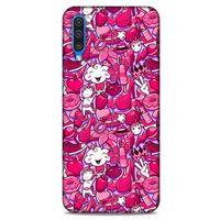 Graffitix (5) Desenli Silikon Kapak Samsung Galaxy A50 Kılıf