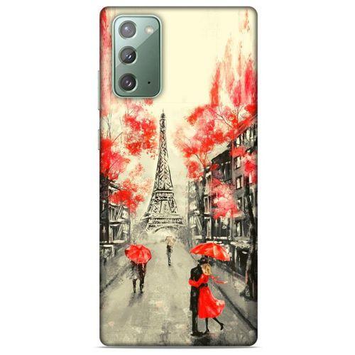 Cityx (9) Samsung Galaxy Note 20 Kılıf Silikon Kapak Desenli