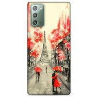 Cityx (9) Samsung Galaxy Note 20 Kılıf Silikon Kapak Desenli