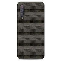 Xiaomi Mi 9 Kılıf Patchwork (23) Ultra Koruma Kılıfı Siyah Gri
