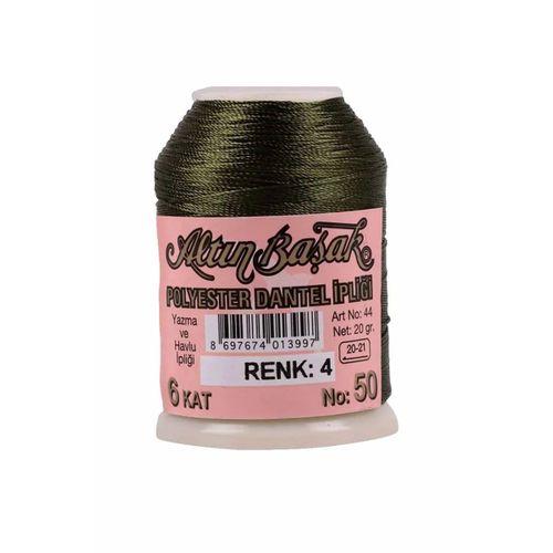 3 Adet Altınbaşak Oya ve Dantel İpi 20 gr - Royaleks - No: 004