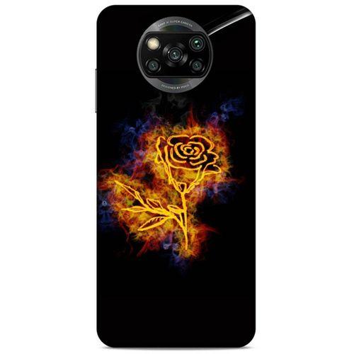 Lopard Xiaomi Redmi Poco X3 Uyumlu Kılıf FireX (2) Kabı Gül