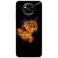 Lopard Xiaomi Redmi Poco X3 Uyumlu Kılıf FireX (2) Kabı Gül