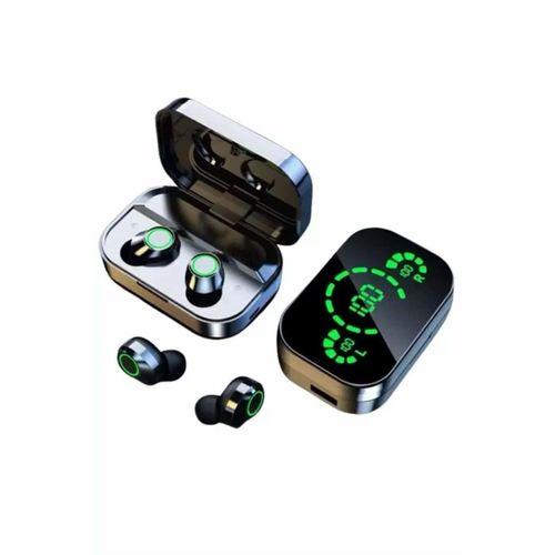Yeni Nesil Bluetooth Kulaklık Çağrı Cevaplayabilen Dijital Göstergeli Powerbankli