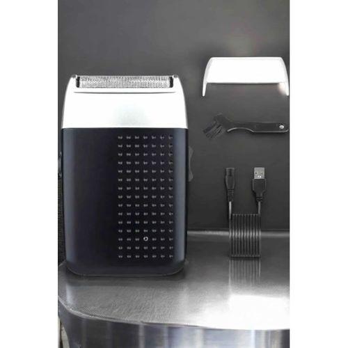 Tıraş Makinesi Sinek Kaydı Paslanmaz Çelik Taşınabilir Şarjlı