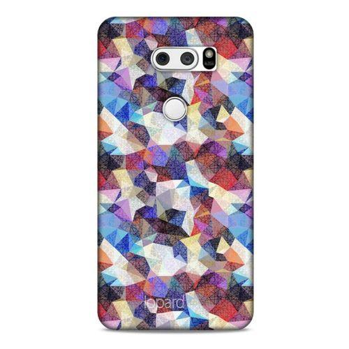 LG K40S Kılıf Pastel Renkler (5) Koruma Kabı Beyaz Lacivert