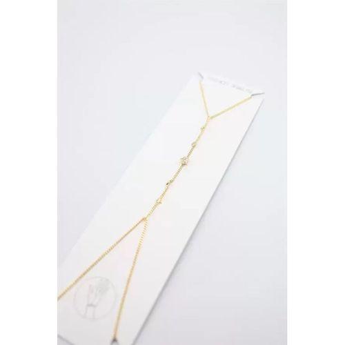 Taşlı Yıldız Şahmeran - Altın