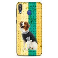 Samsung Galaxy M20 Kılıf Köpek Kıyafetleri (42) Rugged Armor Kılıf Tshirt