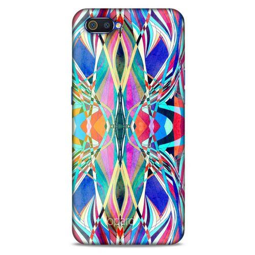 Oppo Realme C2 Kılıf Pastel Renkler (27) Tasarımlı Kılıf Karışık Renkli