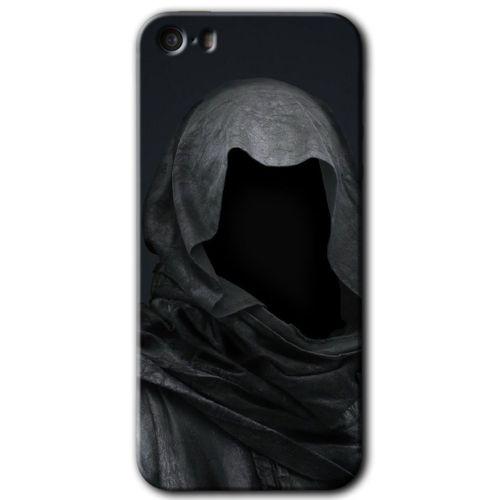 iPhone 5 Kılıf HD Desen Baskılı Arka Kapak - Death