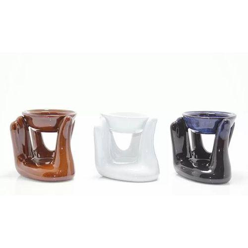 El Tasarımı Seramik Buhurdanlık Alk1136