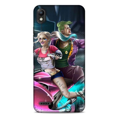 LG K20 2019 Uyumlu Kılıf Harley Quinn (28) Arka Kapak Koyu galibarda