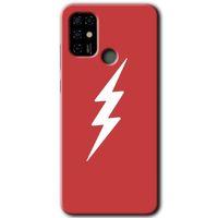 Casper Via F20 Kılıf HD Desen Baskılı Arka Kapak - Flash Logo