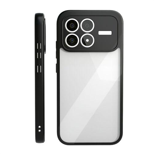 Xiaomi Poco F8 Pro Kılıf Kamera Korumalı Şeffaf Arka Yüzey Zore New Roll Kapak