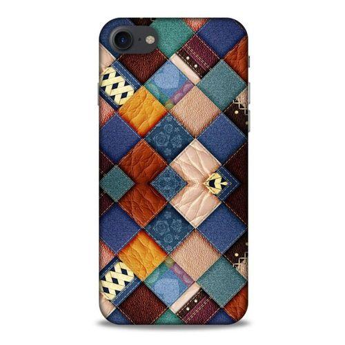 Apple Iphone 7 Kılıf Patchwork (31) TPU Kılıf Karışık Renkli