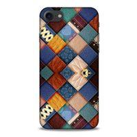 Apple Iphone 7 Kılıf Patchwork (31) TPU Kılıf Karışık Renkli