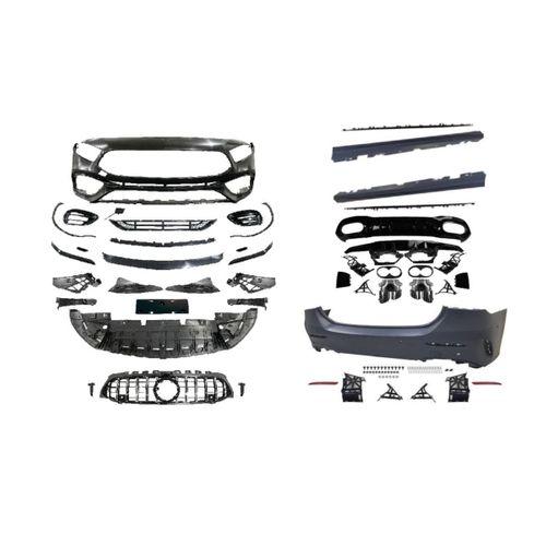 Mercedes W177 Uyumlu 2018 Sonrası A Serisi Sedan İçin A45 Body Kit (Arka Tamponlu Set)