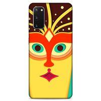 Lopard Samsung Galaxy S20 Uyumlu Kılıf Soyut Sanat (1) Baskılı Kılıfı