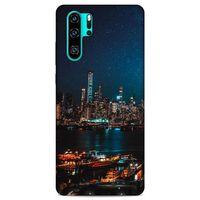 Lopard Huawei P30 Pro Uyumlu Kılıf Gece'S (6) Silikon Kılıf Şehir
