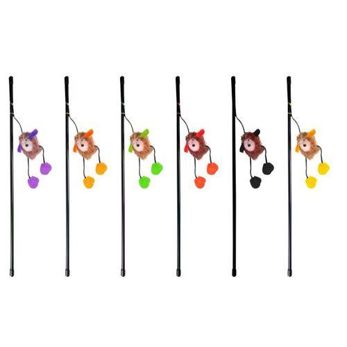 Karlıe Kedi Oltası Sesli Kirpi 50cm Karışık Renkli