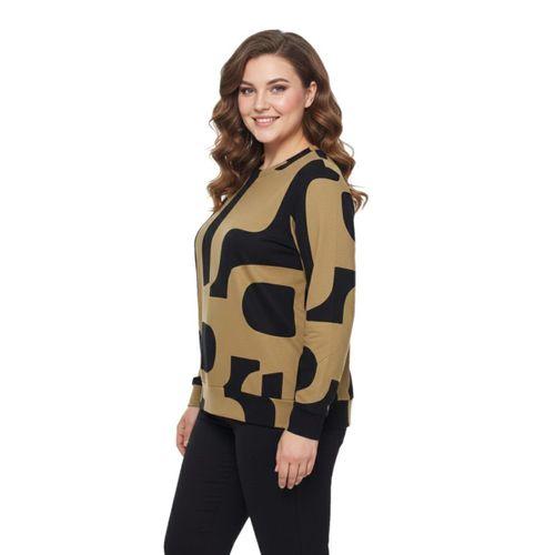 Kadın Sıfıryaka  Baskılı Bluz BGL-ST05111