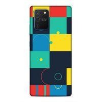 Samsung Galaxy S10 Lite Uyumlu Kılıf Insomnia (13) Silikon Kap Yeşil Sarı