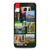 Lopard Samsung Galaxy Note 5 Uyumlu Kılıf Şehirli ※ (10) Balıkesir Full Koruma Kılıfı