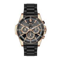 Slazenger SL.09.2456.2.05 Quartz Çelik Siyah 45 mm Erkek Kol Saati