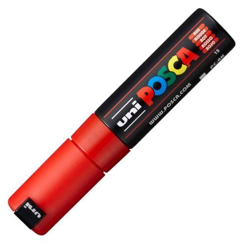 UNİBALL POSCA ( 8.0 ) SU BAZLI POSTER MARKÖRÜ KIRMIZI