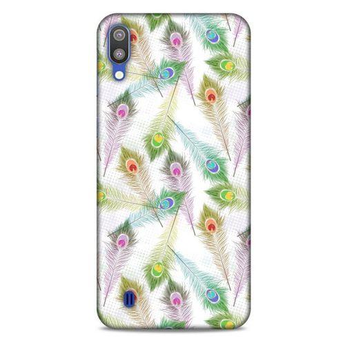 Samsung Galaxy M10 Kılıf Desenli Özel Seri Tüyler (23) Ultra Koruma Kılıfı