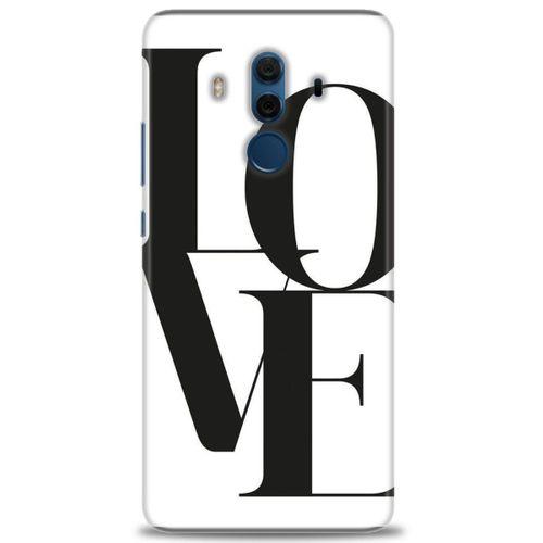 Huawei Mate 10 Pro Kılıf HD Baskılı Kılıf - Love + Tam Ekran Koruyucu
