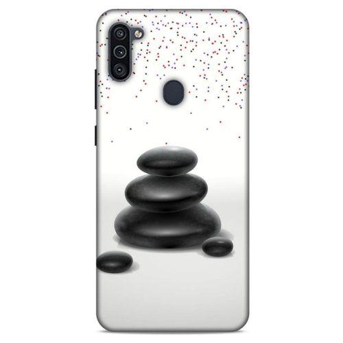 Samsung Galaxy M11 Kılıf Baskılı Özel Seri Taşlı (9) Kılıf