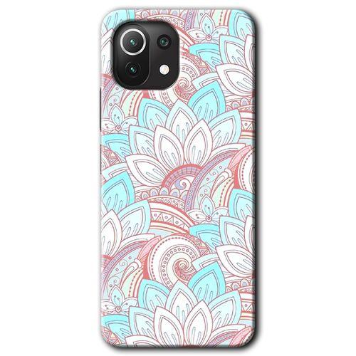 Xiaomi Mi 11 Lite HD Baskılı Kılıf + 9D Tam Ekran Koruyucu - Çin Mandala 1