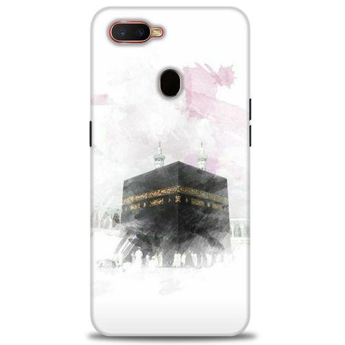 Oppo AX7 Kılıf HD Baskılı Kılıf - Kabe + Tam Ekran Koruyucu