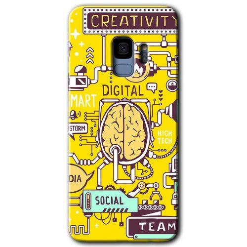 Potkal Hediye Fabrikası Samsung Galaxy S9 Kılıf HD Desen Baskılı Arka Kapak - Smart 2