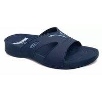 Ceyo 3400-2ı Lacivert Ortopedik Kadın Terlik