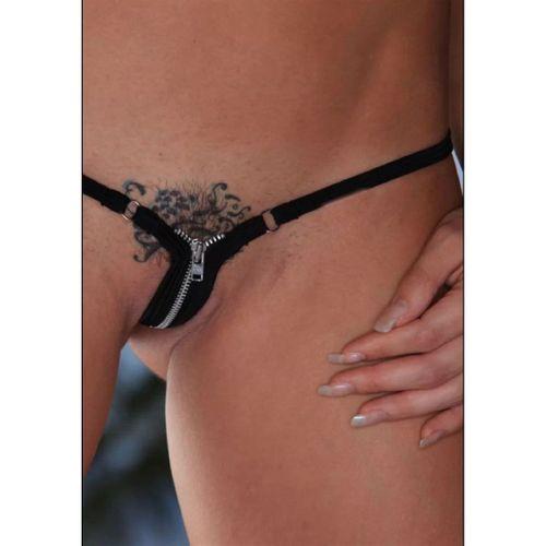 B100934 Fermuarlı Tanga