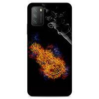 Lopard Xiaomi Poco M3 Uyumlu Kılıf FireX (8) Baskılı Kılıf Keman