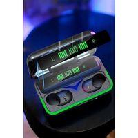 Powerbank Özellikli Kablosuz Bluetooth Kulaklık Rgb Işıklı