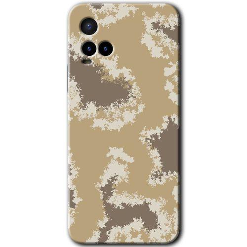 Vivo Y21s Kılıf HD Desen Baskılı Arka Kapak - Kamuflaj 33