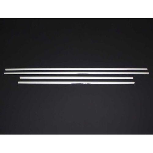 Renault Scenic Uyumlu 3 Krom Cam Çıtası 4 Parça 2009 Ve Sonrası