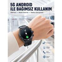 5g Android Akıllı Saat Amoled Ekran Sım Kart Destekli Kameralı