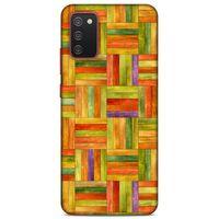 Lopard Samsung Galaxy A02S Uyumlu Kılıf Wood'X (50) Shockproof Kılıf Desenli