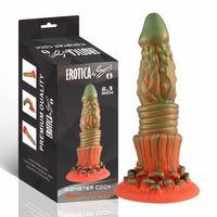 Monster Cock Werewolf - Silicone Realistic Animal Dildo Silikon Gerçekçi Doku Kurt Adam Yapay Penis