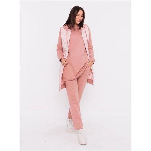 Minimal Kapitoneli Yelekli Spor Üçlü Takım - 70060.034 - Pudra