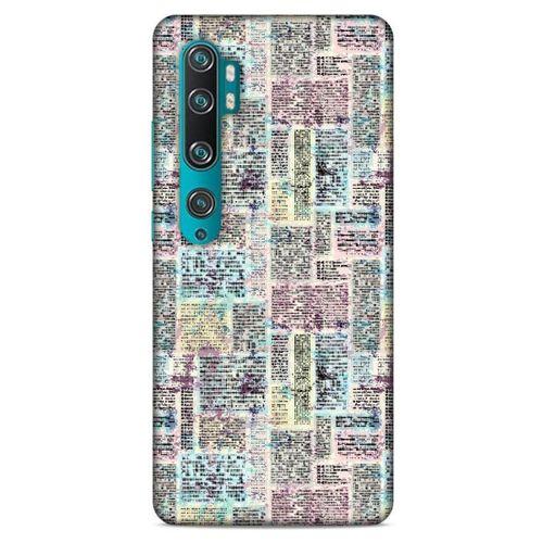 Xiaomi Mi Note 10 Kılıf Pastel Renkler (7) Telefon Kılıfı Pembe Mavi