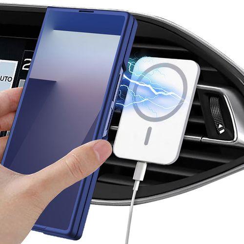 Galaxy Z Fold 7 Kılıf Wireless Şarj Özellikli Zore Kıpta M-safe Kapak