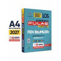 2027 8 Sınıf Full LGS Altın Seri (FULAS) FEN BİLİMLERİ MEB Çıkmış Soru Bankası Modüler Seti Çözümlü