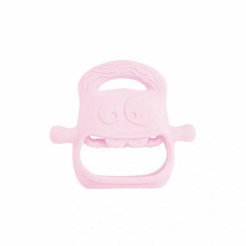 Pembe Bebek Silikon Diş Kaşıyıcı